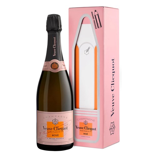 Veuve Clicquot Rose Message Magnet Edition 75cl - Award-Winning